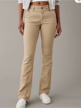 Stretch Kick Bootcut Pants in Desert Sand, Size 6 - NWT
